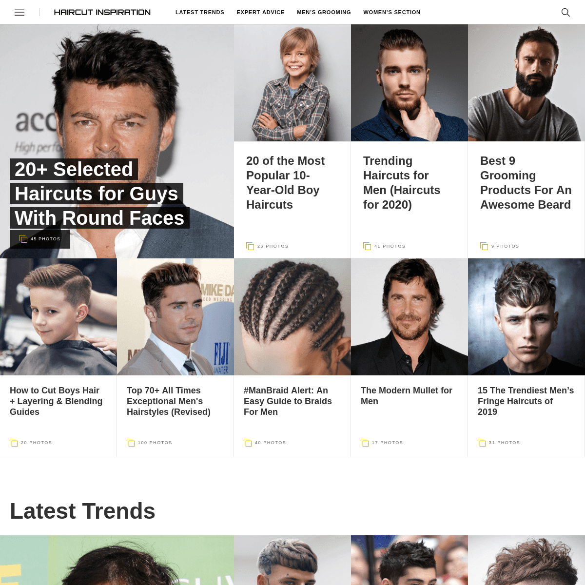 A complete backup of haircutinspiration.com