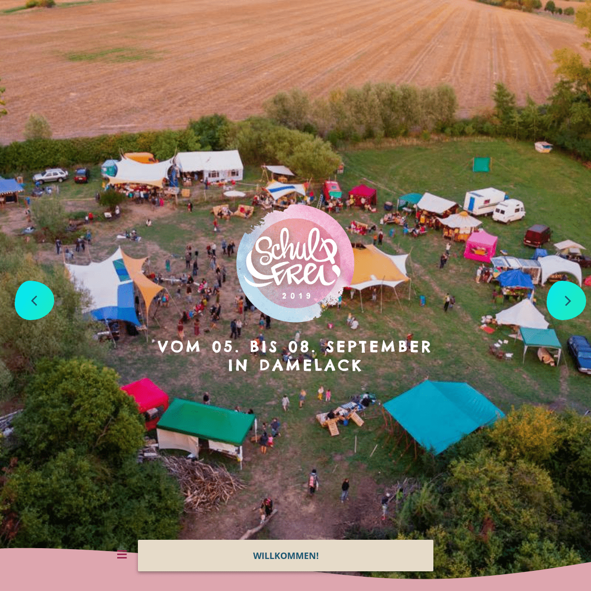 Schulfrei-Festival 2019 | 05. bis 08. September in Damelack