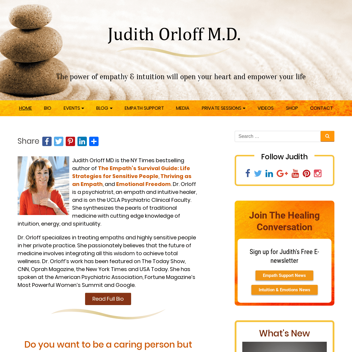 A complete backup of drjudithorloff.com