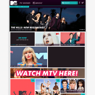 Homepage - MTV
