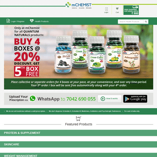Online Pharmacy India | Buy Medicines Online - mChemist