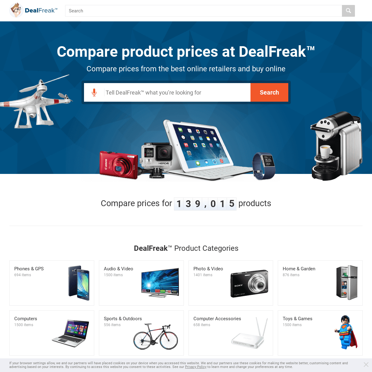 DealFreak - Everything You Need - All In One Place And At Low Prices