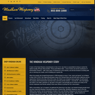 Home -Windham Weaponry Online. AR-15 Manufacturer - Official Site
