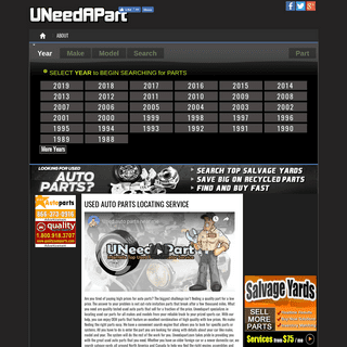 Used Auto Parts | Car Parts | Truck Parts Locator