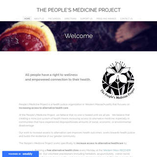 THE PEOPLE'S MEDICINE PROJECT - peoplesmedicineclinic.com/home