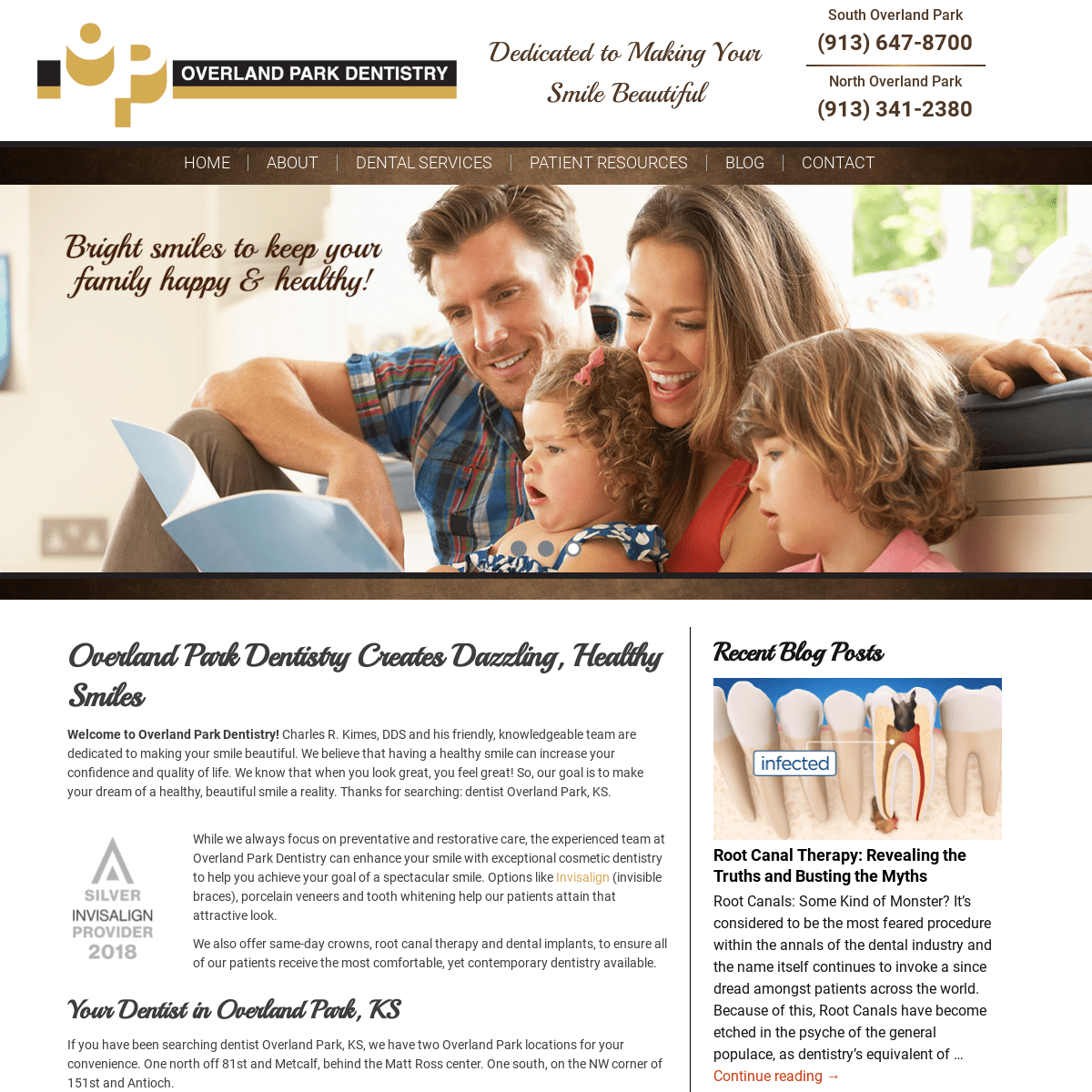 Dentist Overland Park, KS | Overland Park Dentistry | Family Dental Clinic