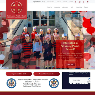 Saint Anne Barrington Parish School – Catholic School In Barrington, Illinois