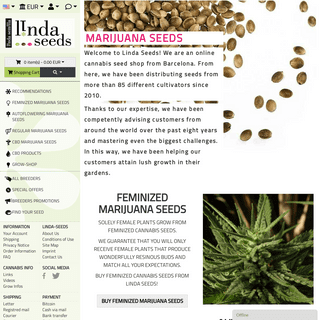 Marijuana Seeds | Cannabis Seeds | Weed Seeds - buy online at linda-seeds.com