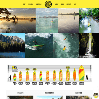 Homepage | Sol Paddle Boards