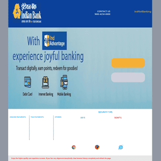 A complete backup of indianbank.net.in