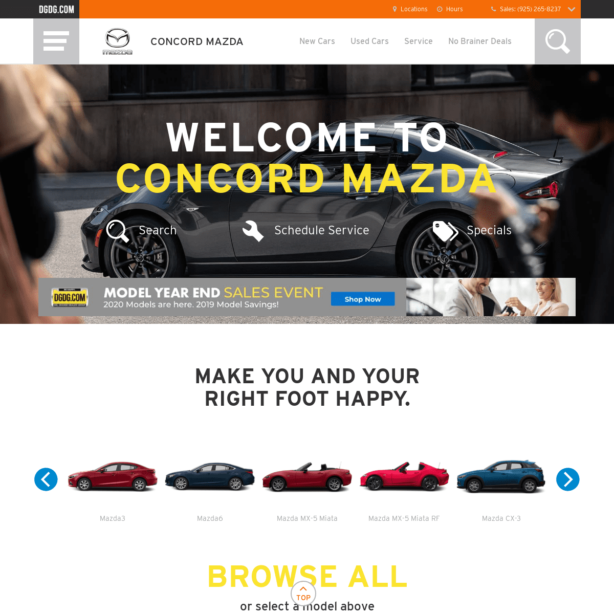 Concord Mazda | East Bay Area Mazda Dealership in Concord, CA.