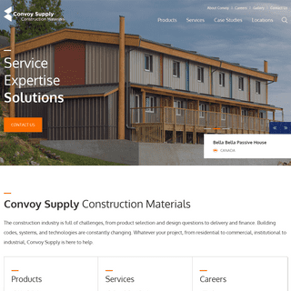 Convoy Supply - Building-Materials Distributor - Canada & U.S.