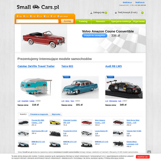 Modele samochodów - 18 000 modeli w magazynie na SmallCars.pl