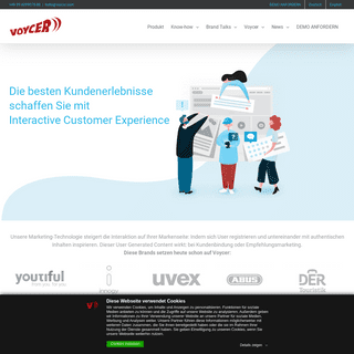 Voycer - Anbieter für Interactive Customer Experience