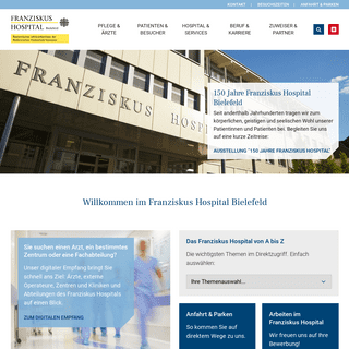 Franziskus Hospital Bielefeld: Mit Sicherheit gut versorgt!