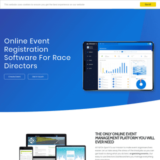 Online Event Registration Software for Race Directors and Event Organisers, Sports Club Management Software by www.fullonsport.c
