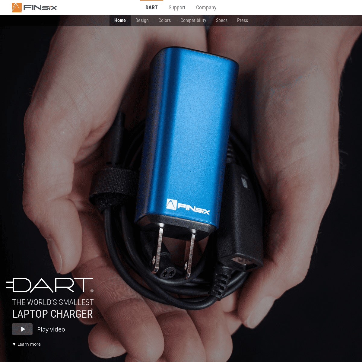 DART®: The World's Smallest Laptop Adapter® | FINsix®