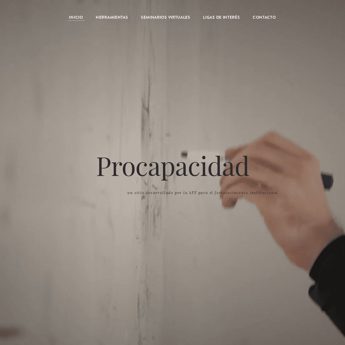 PROCAPACIDAD, Un proyecto de la AFF - Acerca de