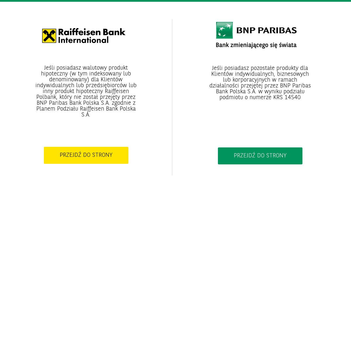 A complete backup of raiffeisenpolbank.com
