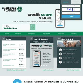 Credit Union of Denver | Free Checking | Denver Credit Unions