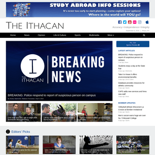 The Ithacan | Ithaca College's Award Winning Student Newspaper