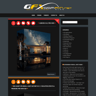 GFXDomain Blog - Educational Site for Students and CG Artists !