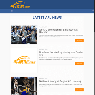 Just AFL - Latest AFL News & Articles