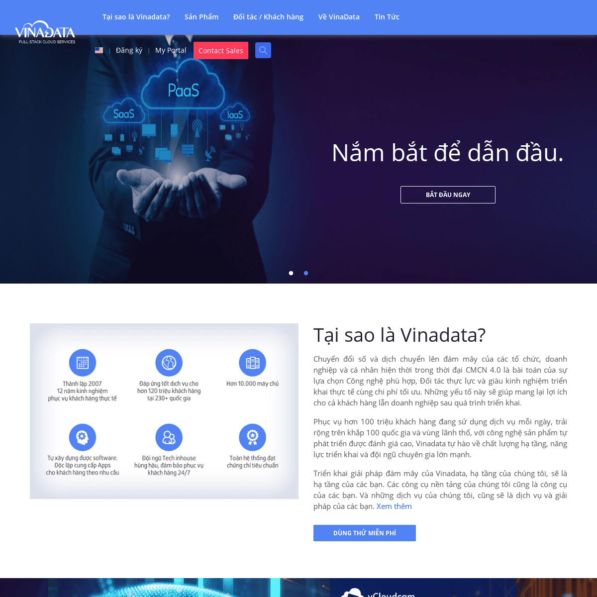 Vinadata - Full Stack Cloud Services