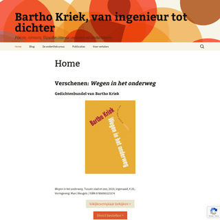 A complete backup of barthokriek.nl