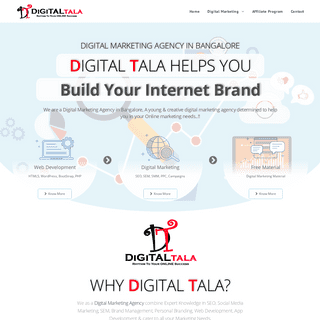 Digital Marketing Agency in Bangalore | SEO | SEM | PPC | DIGITAL TALA
