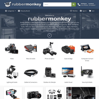 A complete backup of rubbermonkey.co.nz