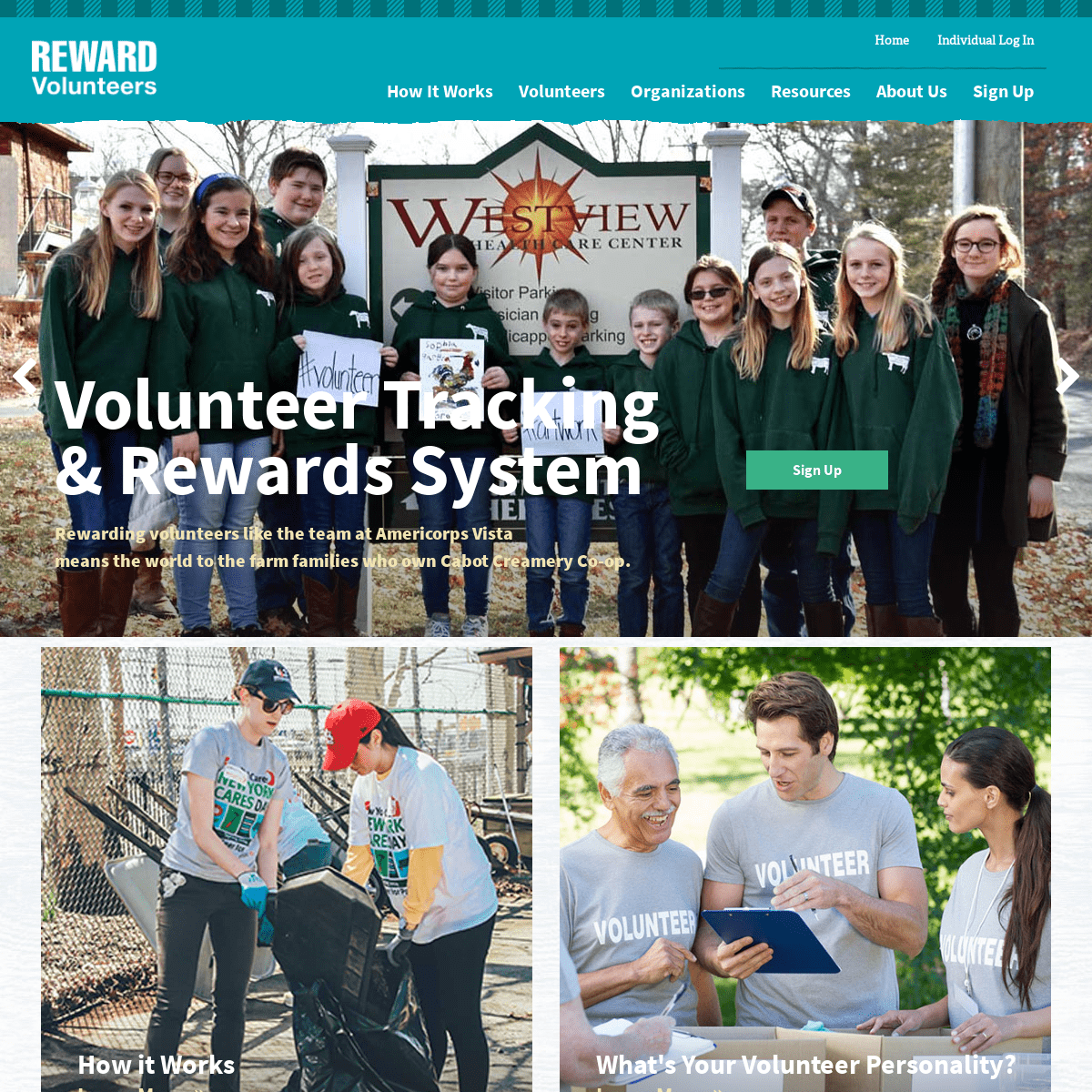 Volunteer Tracking & Rewards System | Reward Volunteers