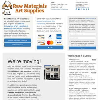 A complete backup of rawmaterialsla.com