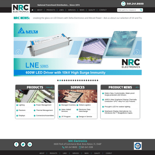 Home - NRC Electronics, Inc.: Components Done Your Way...
