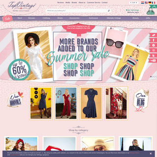 Vintage Clothing Online Shop | TopVintage - Retro Boutique