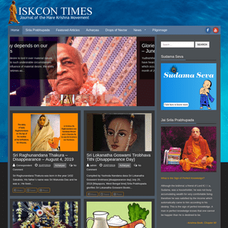 ISKCON Times – Journal of the Hare Krishna Movement