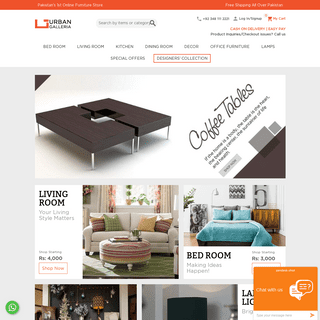 Online Furniture & Decor Shopping Store | Urban Galleria