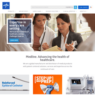 Medline: Manufacturer, Distributor of Healthcare Products and Solutions