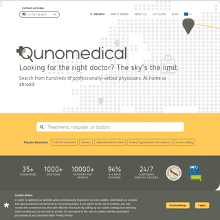 A complete backup of qunomedical.com