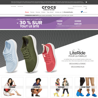 A complete backup of crocs.fr