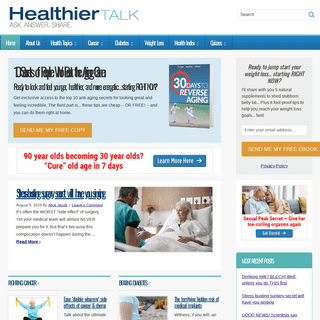 Home - HealthierTalk.com