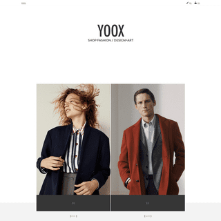 YOOX - Shop Fashion - Design+Art