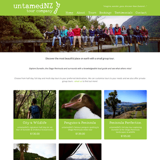 A complete backup of untamednz.co.nz