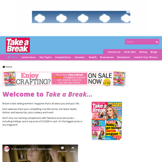 A complete backup of takeabreak.co.uk