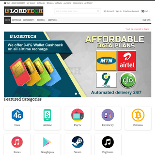 Lordtech Homepage