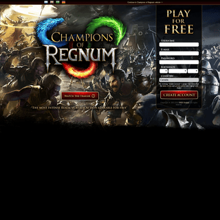 Champions of Regnum | Free to Play MMORPG (F2P)
