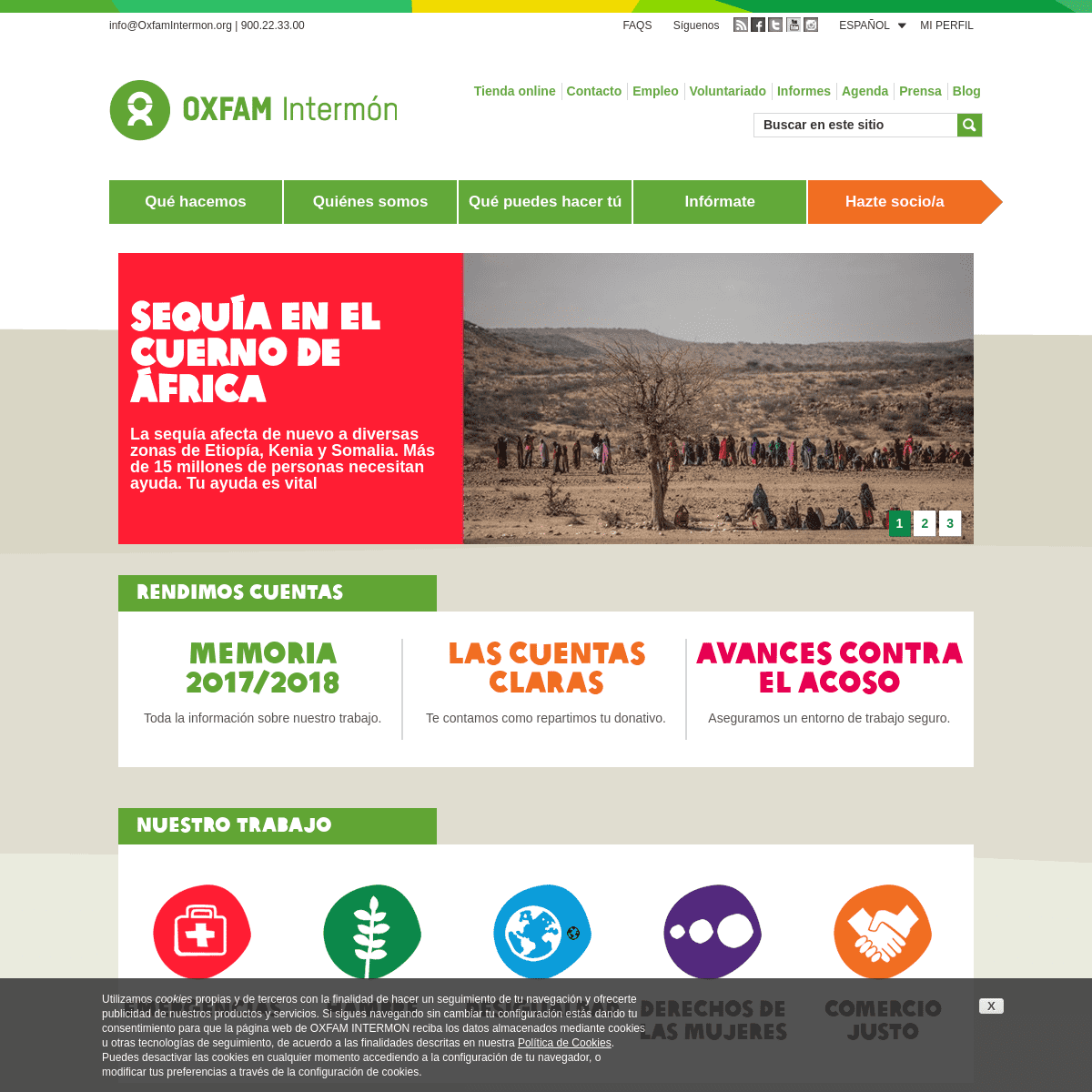ONG que trabaja para erradicar la pobreza y la injusticia | Oxfam Intermón