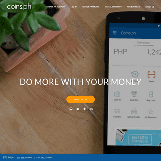 Mobile Wallet & Digital Currency Exchange in the Philippines | Coins.ph
