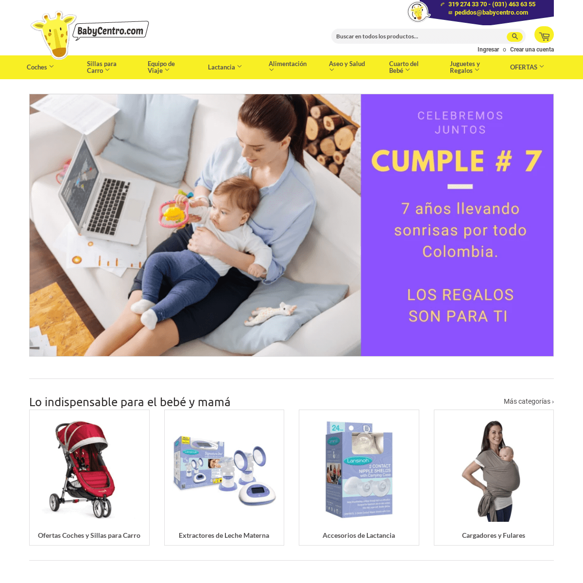 Tienda Online especializada para Bebés y Niños | Babycentro.com  