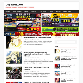 Oujanime.com - Download Anime dan Tokusatsu Subtitle Indonesia